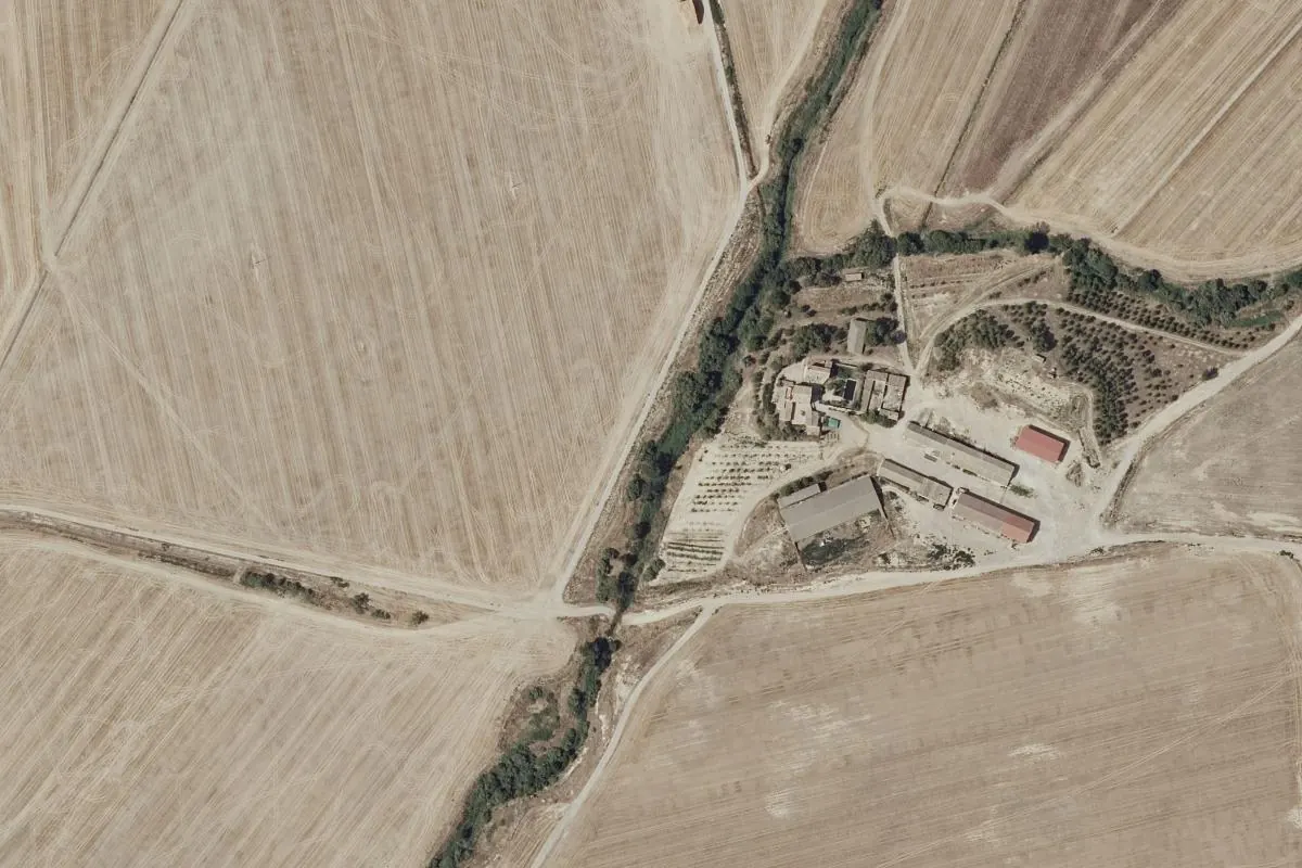 Vista de castillo de Otura
