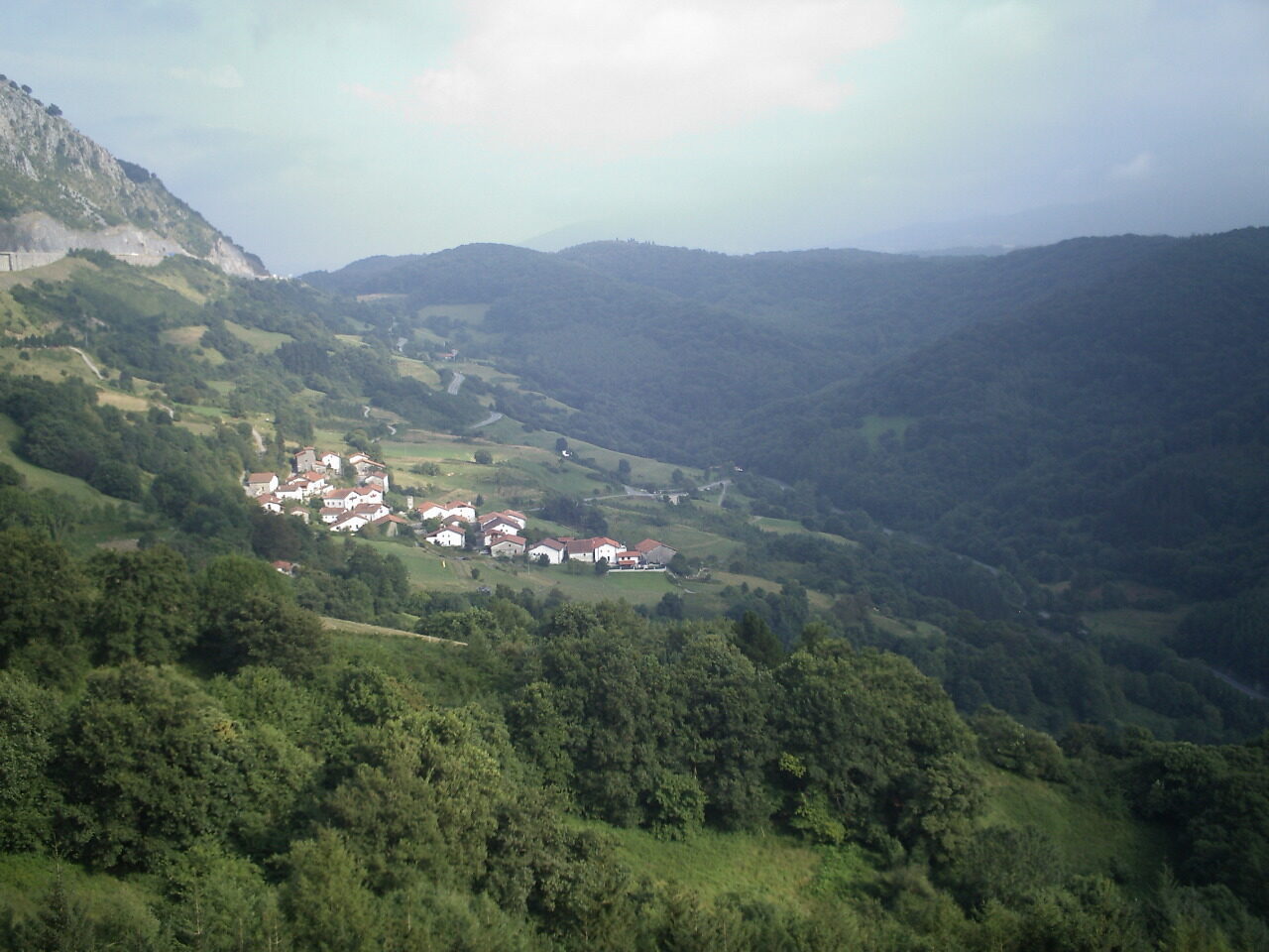 Vista de Larráun